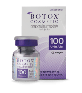 botox product packaging example